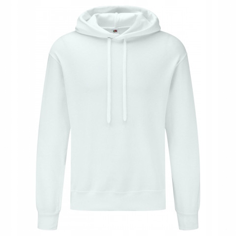 

Bluza męska bez kieszeni FruitLoom Biały XL