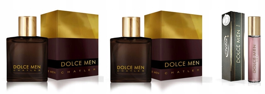 Chatler Dolce Men Gold 2x100 ml 30 ml parfémovaná voda Set