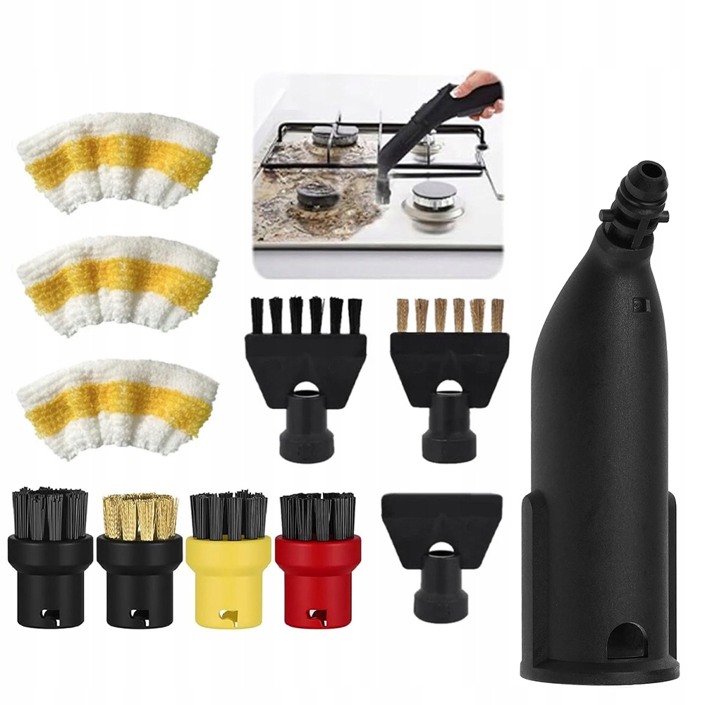 Sada Kartáčových Nástavců Pro Karcher Easyfix SC1 SC2 SC3 SC4 SC5 Mikrovlákno