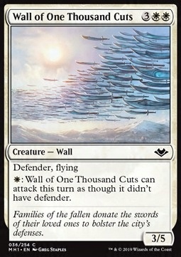 

2x Wall of One Thousand Cuts MH1 * Gratisy Pjotrek