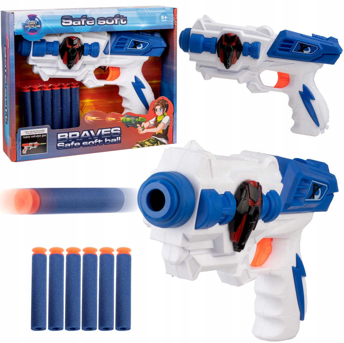 

Pistolet Na Strzałki Piankowe Wyrzutnia Colt