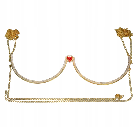 BIŻUTERIA OZDOBA NA CIAŁO PIERSI POD BIUST v3