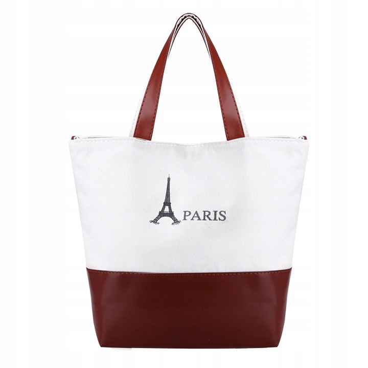 

Duża Pojemna Torba Torebka Shopper Bag Paris