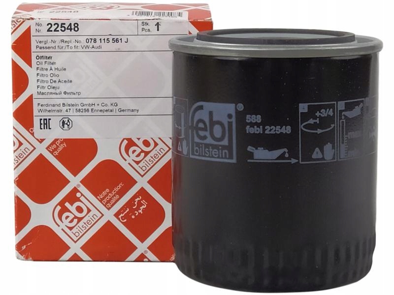 

Febi Filtr Oleju Audi 80 B4 2.6 2.8 V6