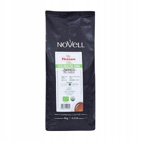 Cafes Novell Kawa ziarnista My Pleasure (1kg) Bio
