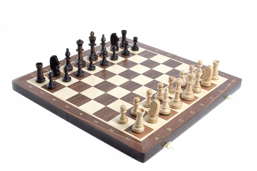 SZACHY TURNIEJOWE NR. 6 - ORZECH BHB EAN (GTIN) 5903900092289