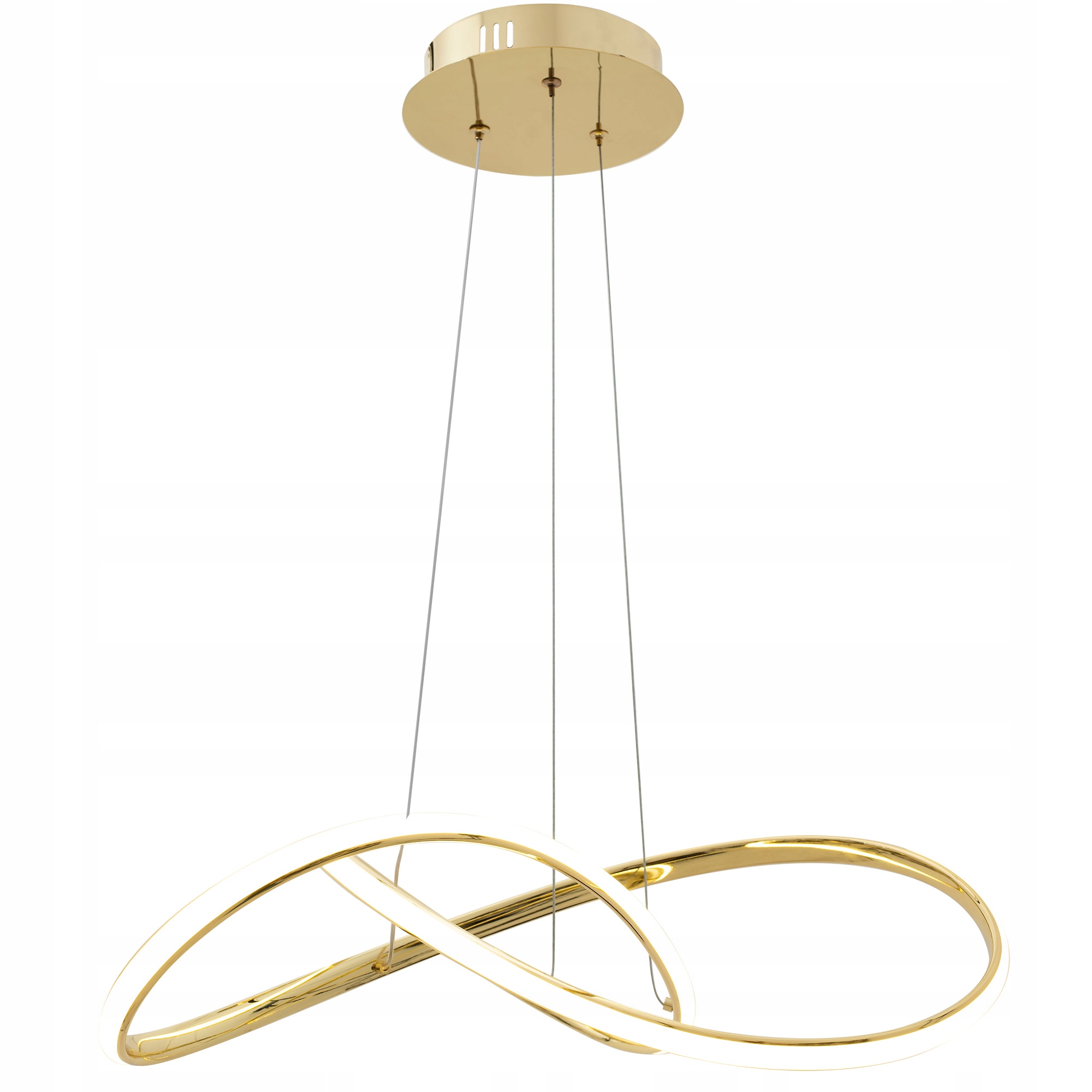 Led Závesná Stropná Lampa Zlatý Krúžok Moderná Neutrálna Farba Toolight