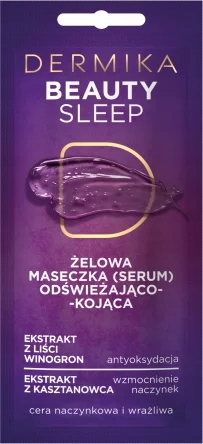 

Dermika Beauty Sleep serum maseczka kojąca 10ml