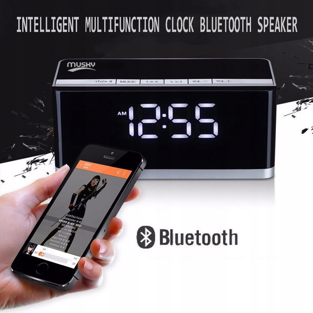 Przenośny głośnik Bluetooth HiFi z mik MUSKY DY27 Marka Inna