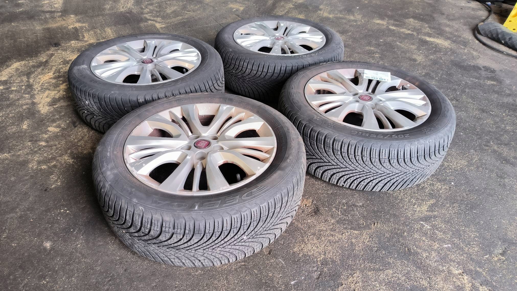 disc KOMPLET 16'' 5X98 55177538 FIAT TIPO II