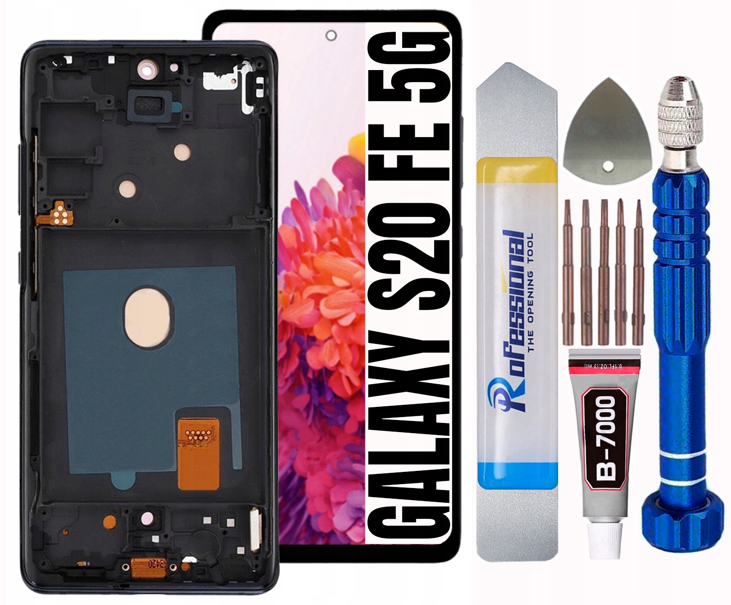 Displej Pro Samsung Galaxy S20 Fe 5G G781 G781B Incell LCD Rámeček