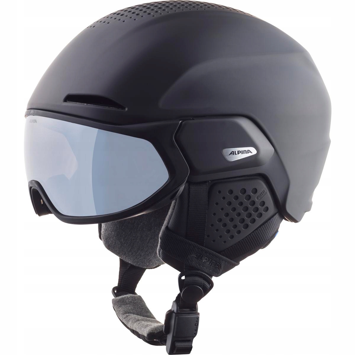 Kask Alpina M 55-59 cm czarny