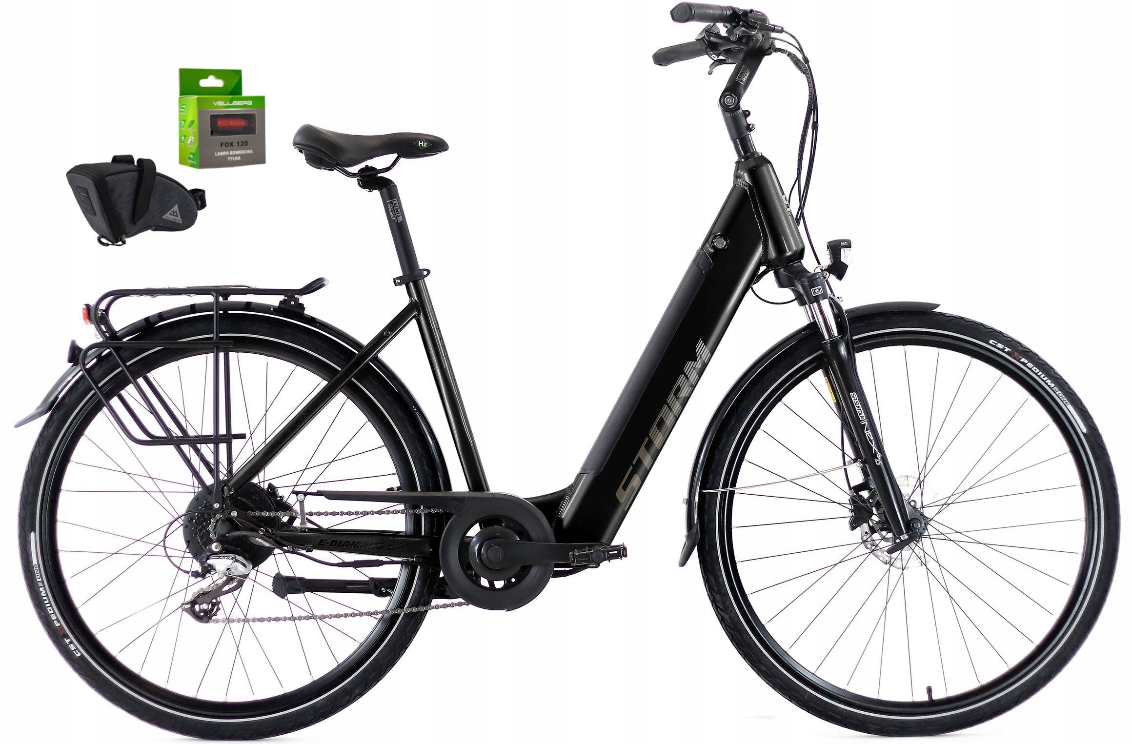 Rower Elektryczny Damski 28 Storm E-diamond Deep Lady 1.0 Rama 19″