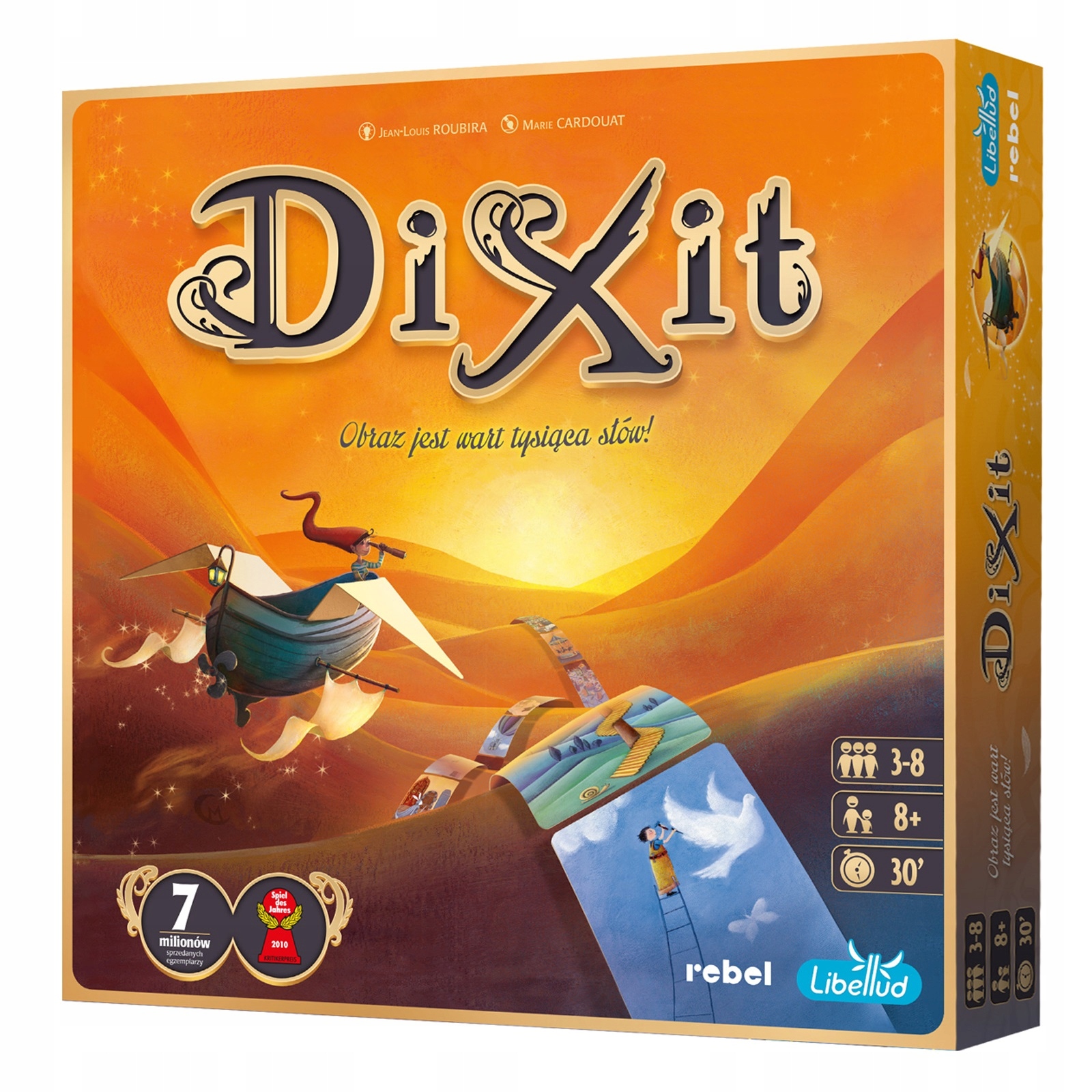 Gra planszowa, w skojarzenia Rebel Dixit 8 lat+