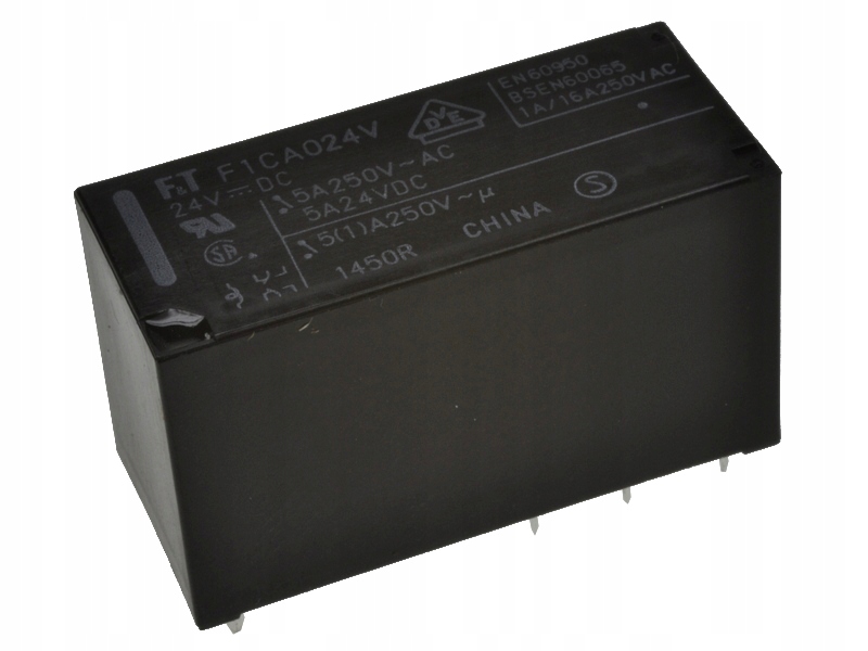 

Przekaźnik elektromagnetyczny miniaturowy 24V DC