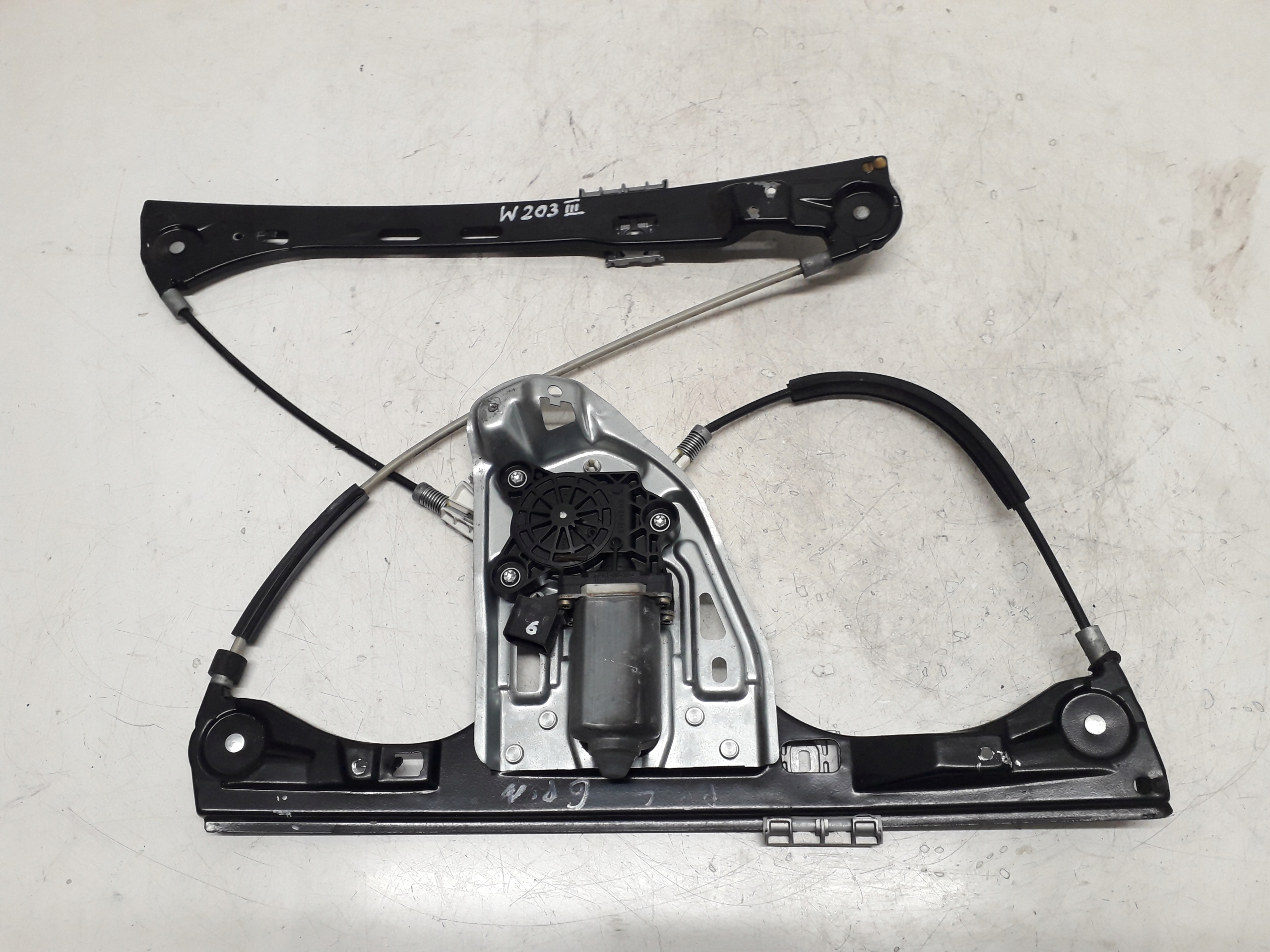 MERCEDES C KLASA W203 PODNOŚNIK SZYBY 6-PIN PRAWY PRZEDNI PRZÓD 2037201846