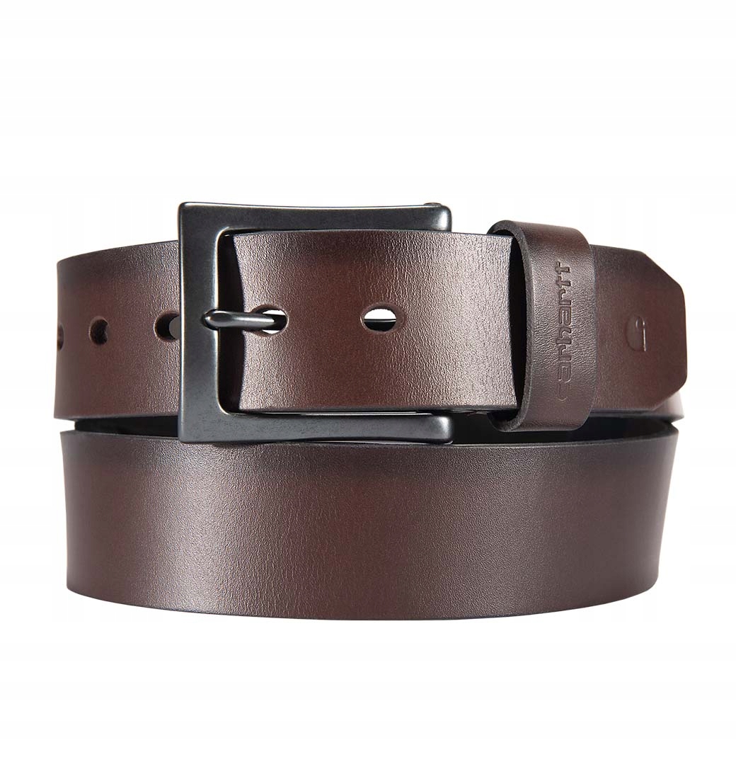 Carhartt Anvil Belt skórzany pasek do spodni brązowy 40