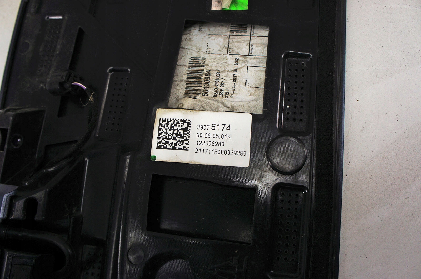 MF259 opel ASTRA K V спойл спойлер крышки HB 22S