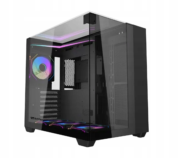 Obudowa do komputera Darkflash TH285 Rgb Midi Tower Atx Okno Czarna