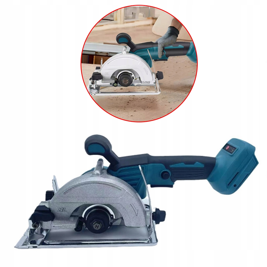 Akumulátorová Kotoučová Pila 21V 6300 Otáček, Regulace Úhlu Řezu