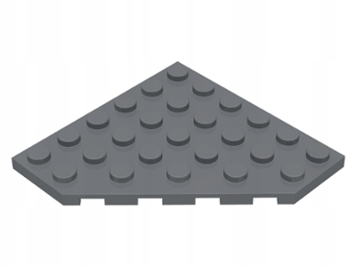 

Lego 6106 Płytka 6x6 szara ciemna Dbg Nowa (4g)