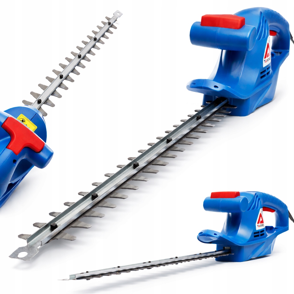 Nożyce do żywopłotu Elektryczne Mocne Lekkie 1500W 51cm 16mm Gałęzie Krzewy