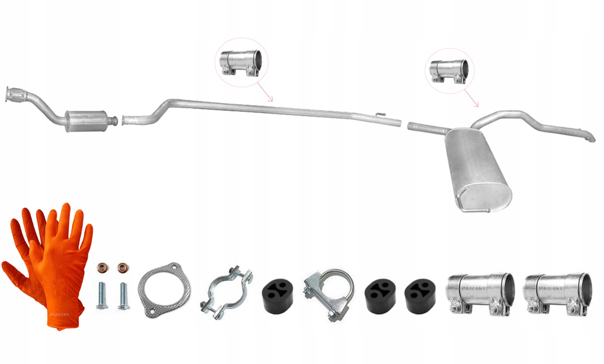 Nissan Primastar 1.9 dCi 60-74 kW (2002-2006) Lwb Výfukový Systém