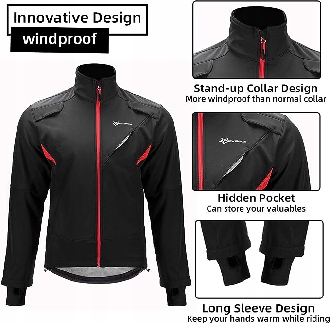 Rockbros zimní cyklistická bunda