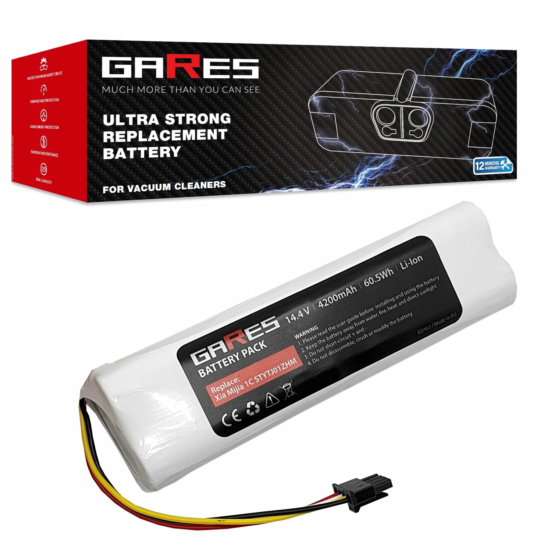 Baterie Akumulátor pro Xiaomi X10+ Plus B101CN B105CN Omni 1S 14.4V 4.2Ah