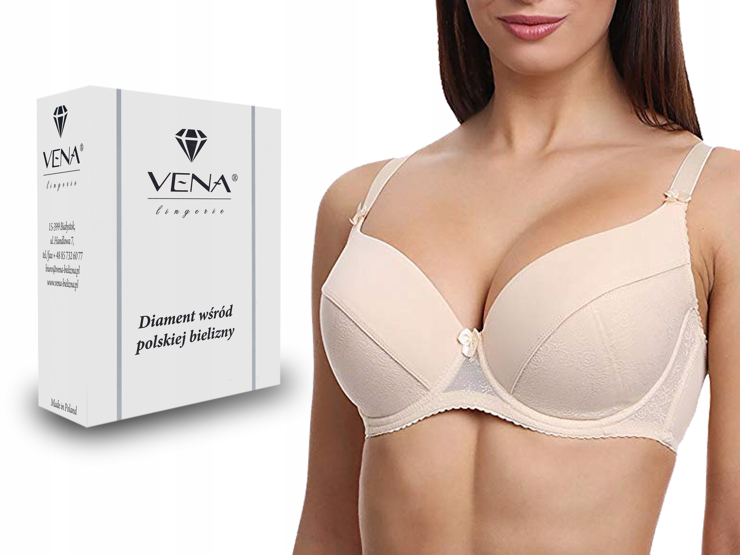 

Vena VB-231, Biustonosz full cup, Kolory, 80E