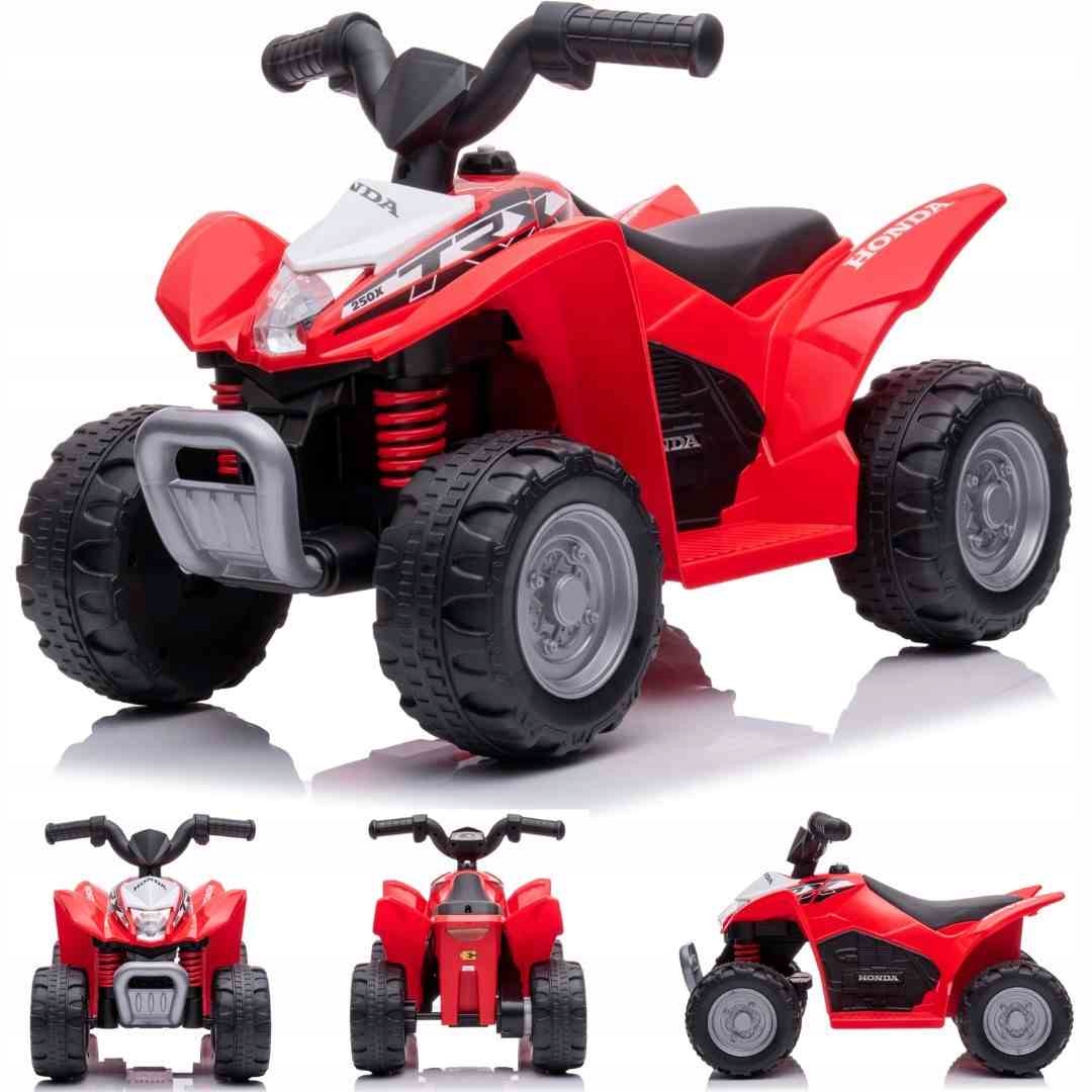 Jeździk na akumulator Quad Honda Trx czerwony