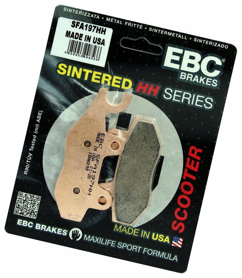 Destičky Zadní Kymco Quannon 9 Visor Vsr Yager Zing 50 125 150