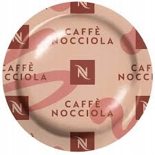 Kapsułki Nespresso Caffe Nocciola Orzechowe Płaskie Business Professional