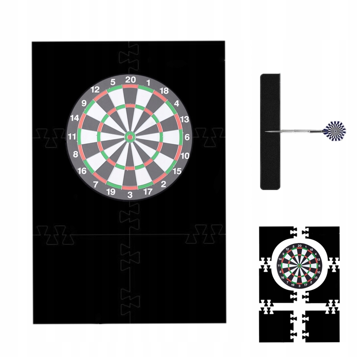 Osłona na tarcze do darta duża 75 x 112 cm