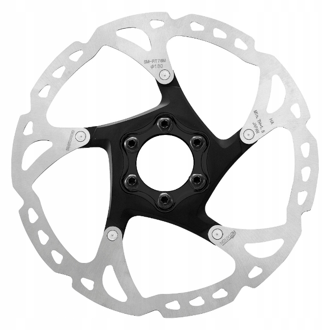 Tarcza hamulcowa Shimano SM-RT76 203 mm 6 śrub