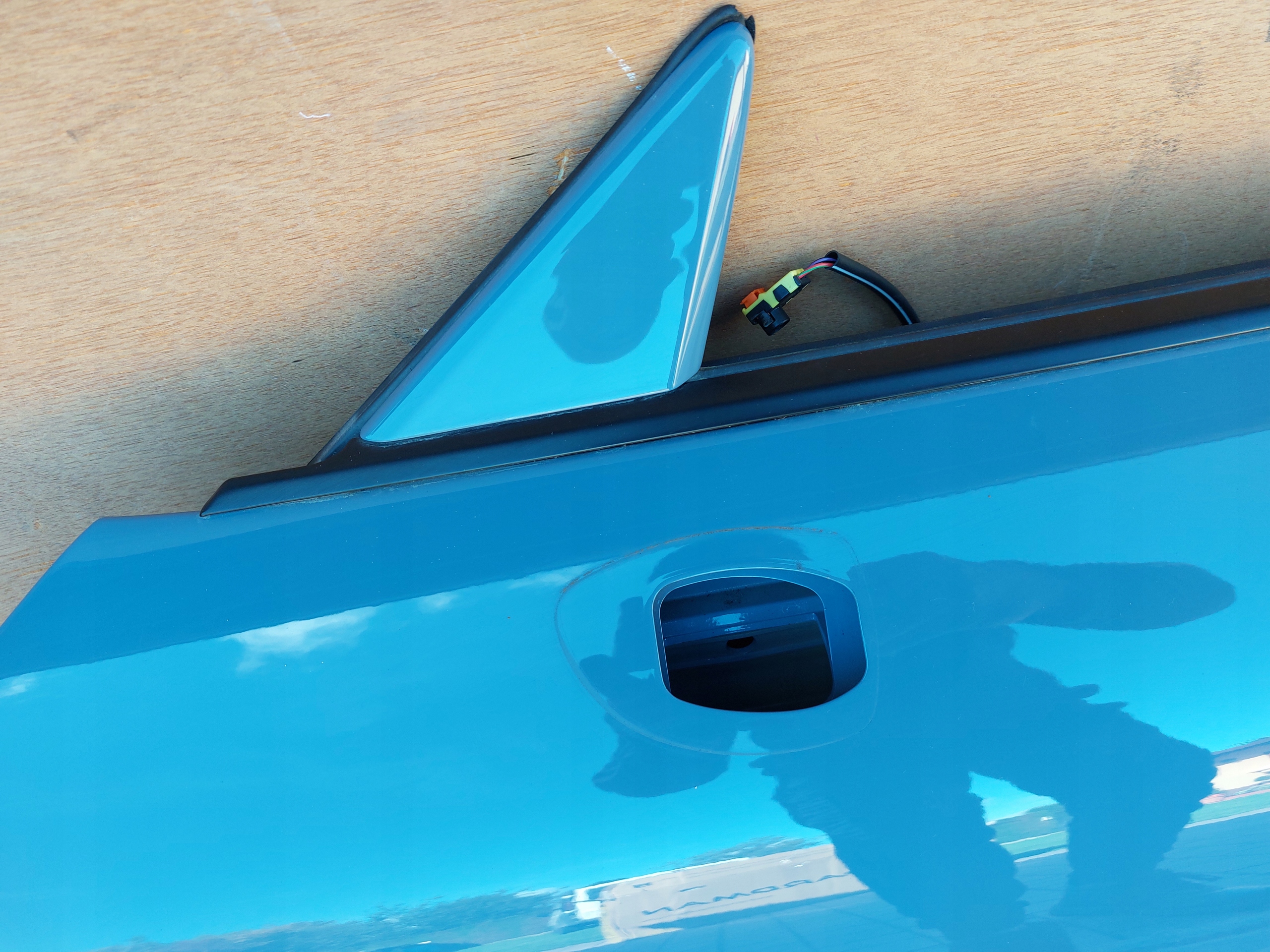 Tür links PORSCHE 911 TARGA 4S CABRIO 16r ETNA BLAU