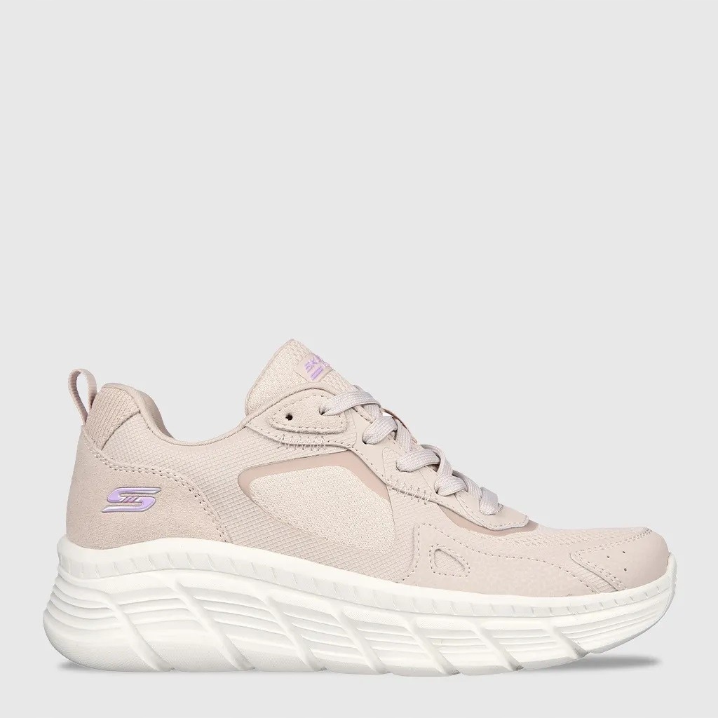 Dámské boty Skechers Bobs B Flex Hi-Force béžové 117380 Nat