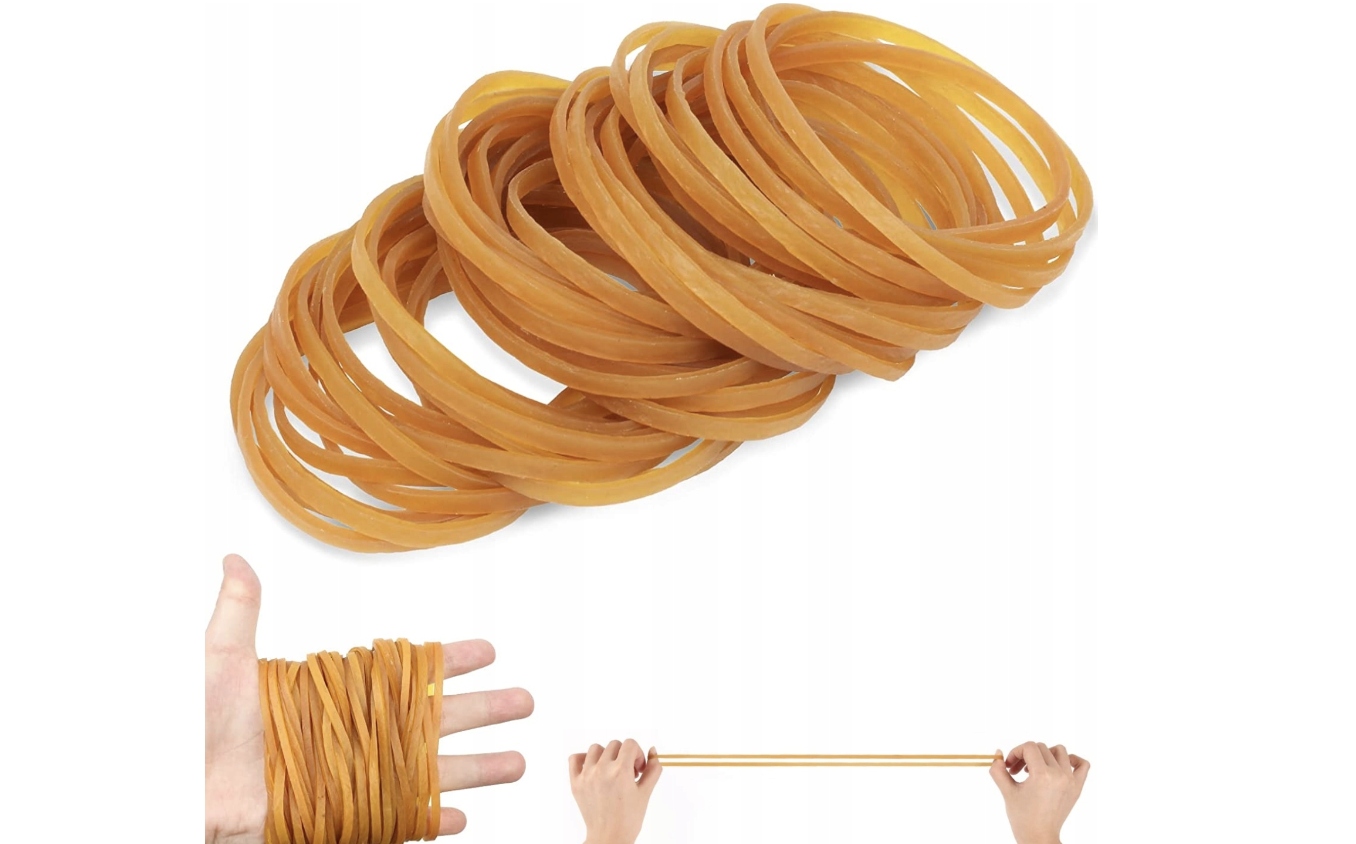 GUMKI RECEPTURKI WYTRZYMAŁE 100G KOLOR BEŻOWY EAN (GTIN) 5904358501521