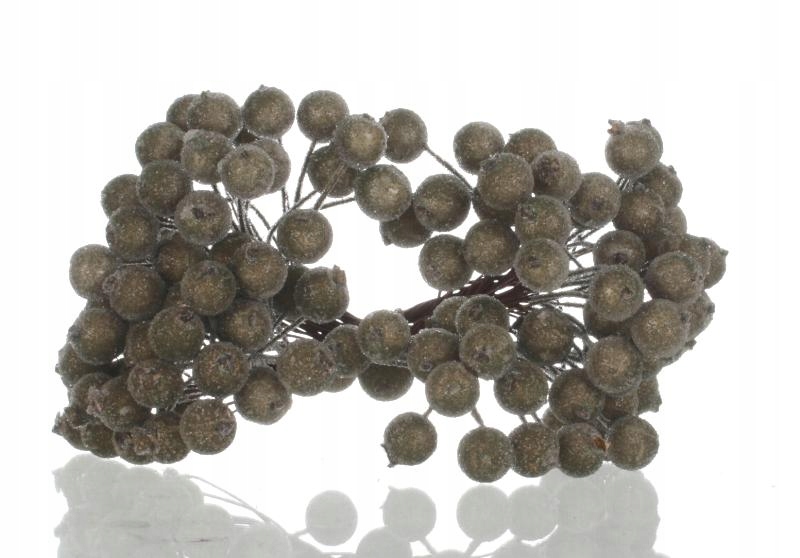 

Jarzębina Zielona w kulkach lodu, bombki Mrożone