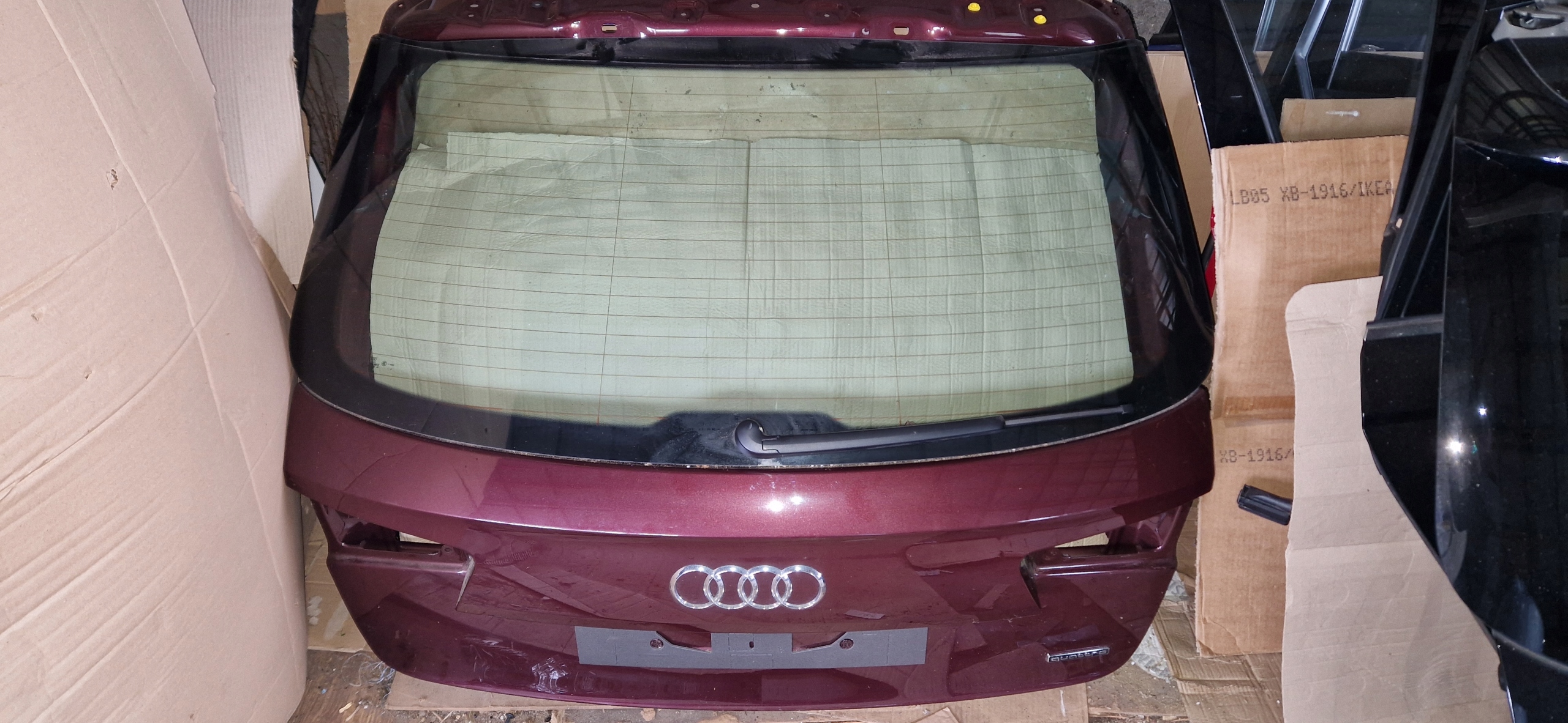 KLAPA TYŁ AUDI A6 C7 KOMBI LIFT BIAŁA LV3Z