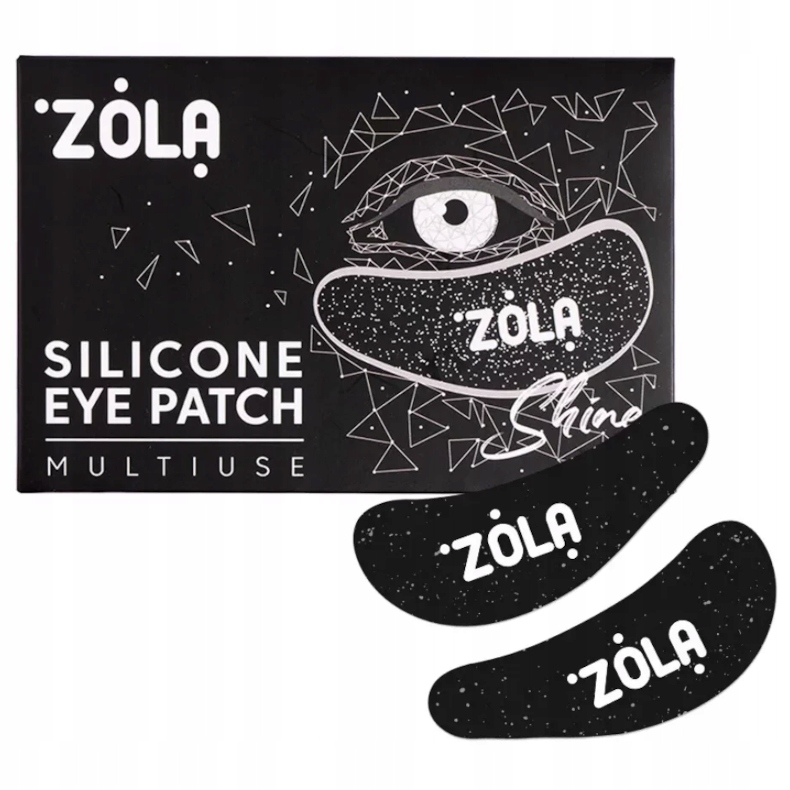 Silikonové vločky Zola černé pro prodlužování řas metodou Uv.
