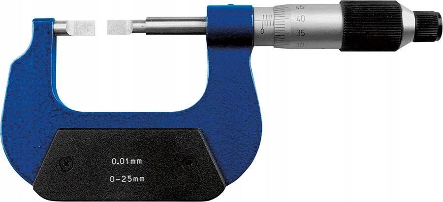 Наружный микрометр для наружных канавок 0-25 мм
