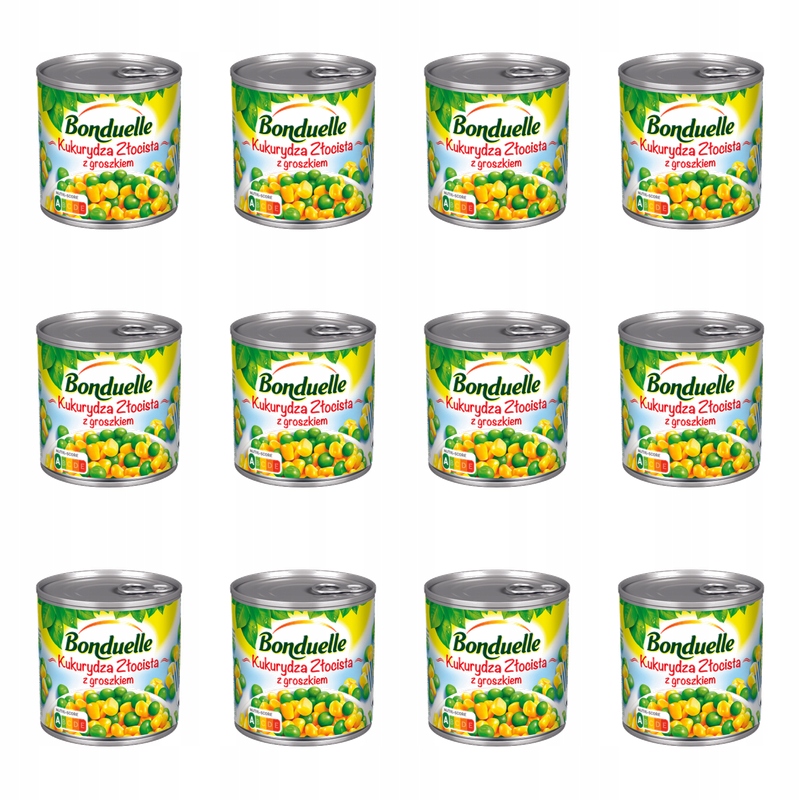 Bonduelle Kukuřice zlatá s hráškem 425 ml X12