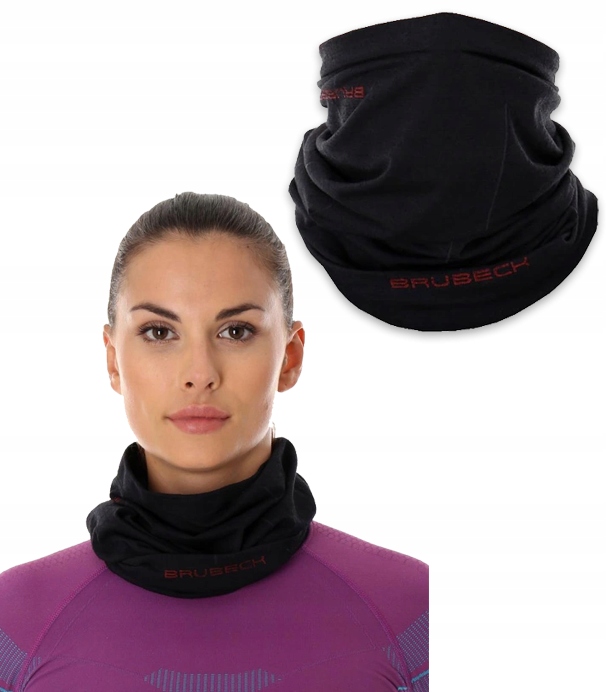 

Brubeck Unisex Komin wełna Merino KM10360 r L/XL