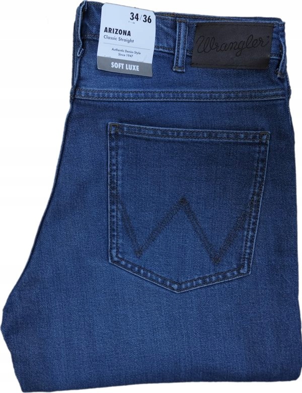 

Wrangler Arizona jeansy proste z(h)ero mid W33 L34