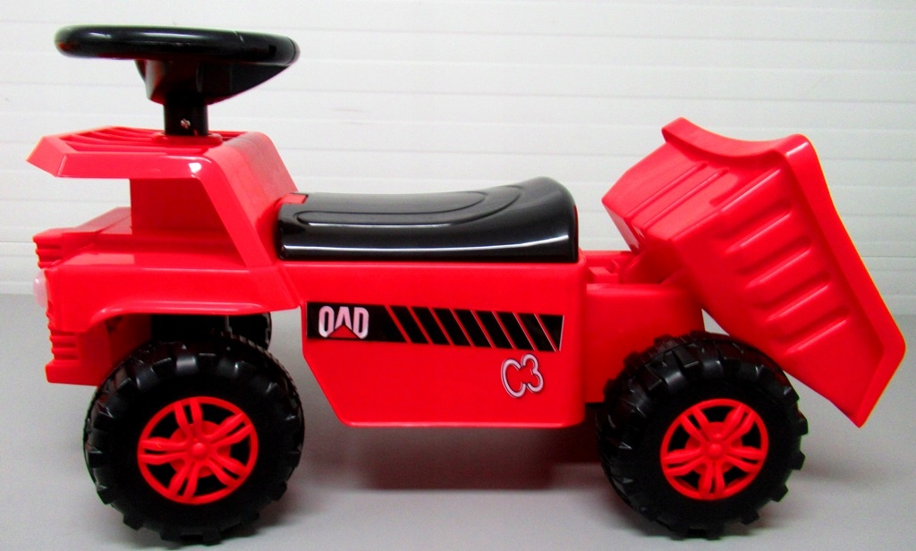 Jeździk J10 r Wywrotka, Muzyka, światła EAN (GTIN) 0652733250278