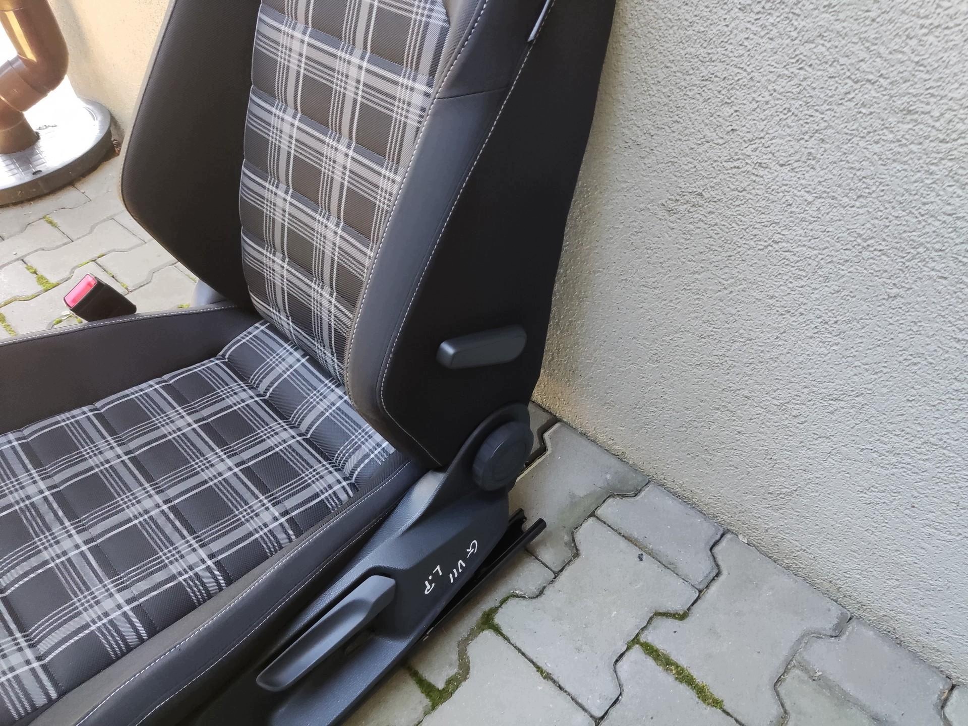 seat left front front driver´s VOLKSWAGEN GOLF VII GTD 2012-2016