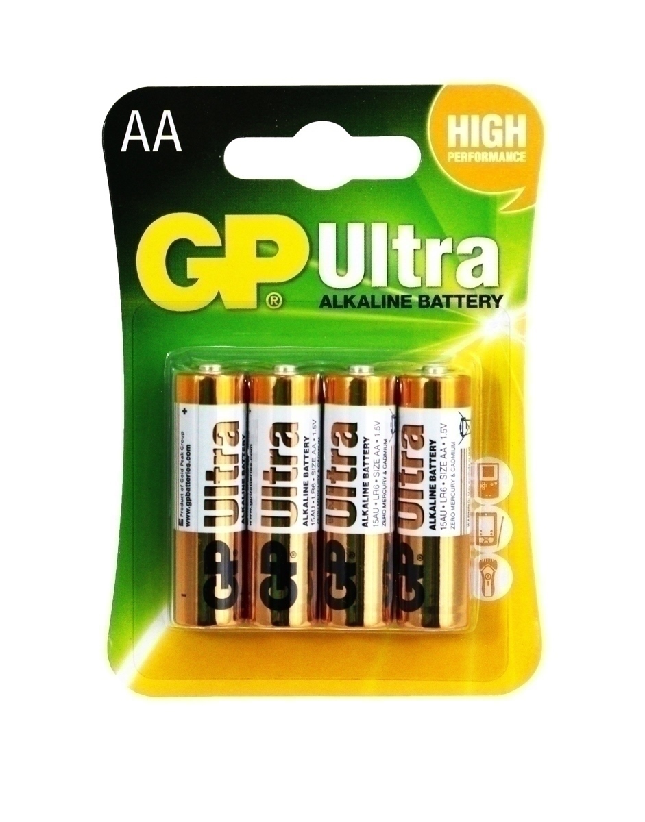 

4x bateria alkaliczna Gp Ultra R6 Aa 1,5V paluszek