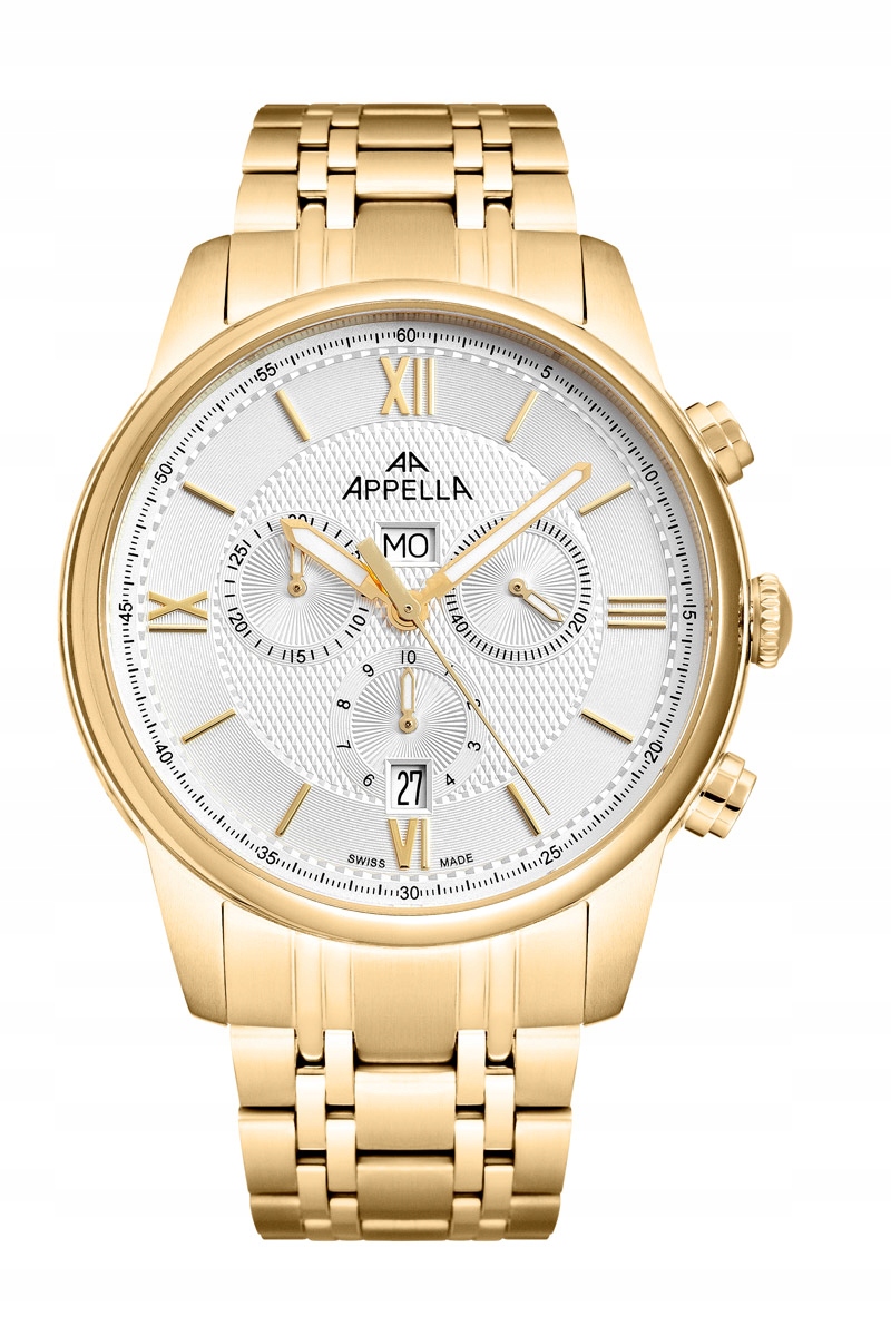 Nové Originální Pánské hodinky Appella L70006.1163CH Gravírování