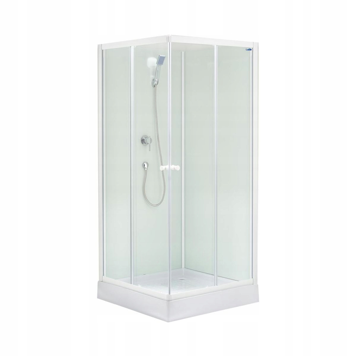 KABINA PRYSZNICOWA WOLNOSTOJĄCA 90x90 BIAŁA